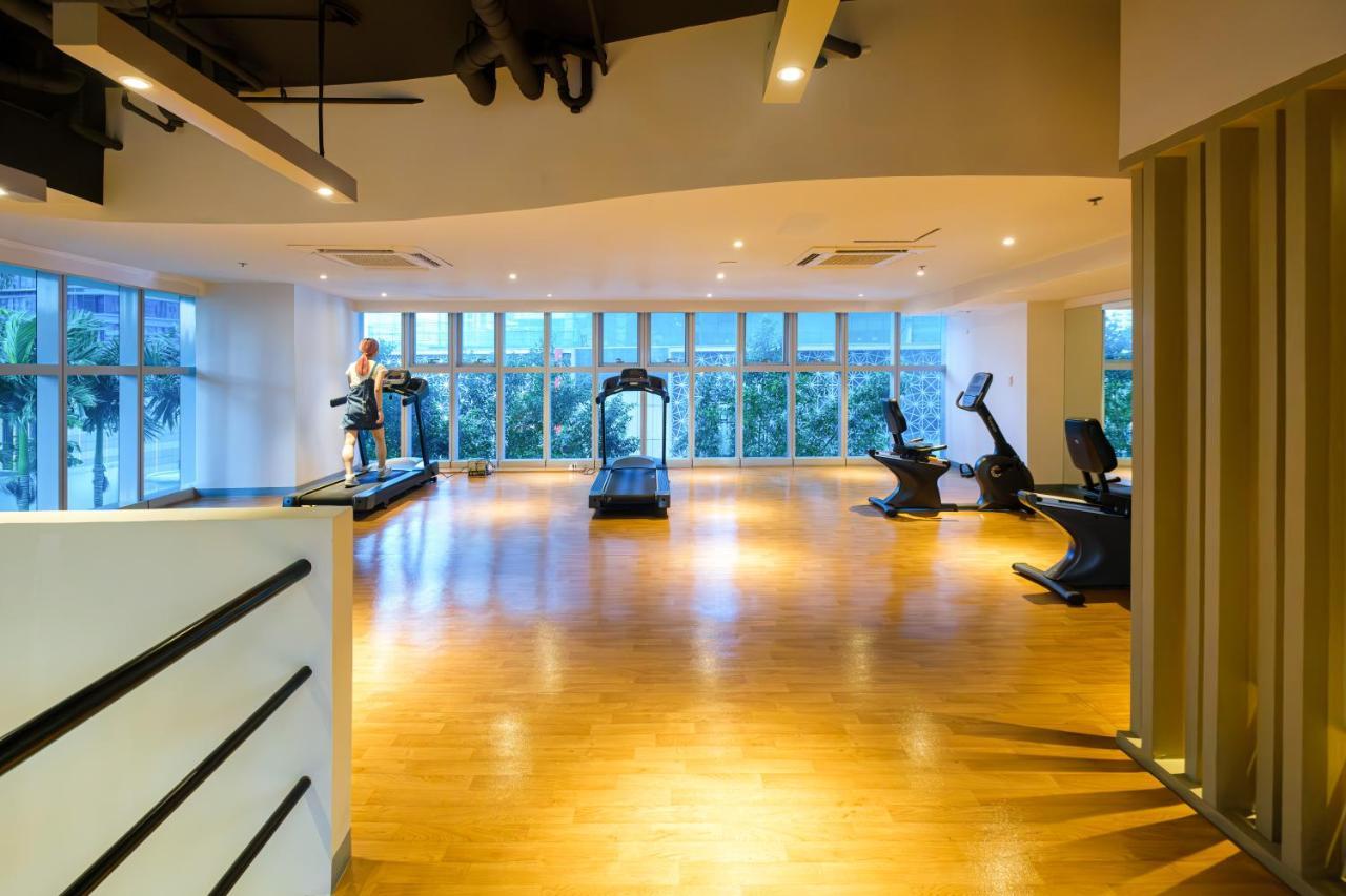 Cityscape View 2Br In Uptown Bgc W 200Mbps Wifi Taguig Bagian luar foto