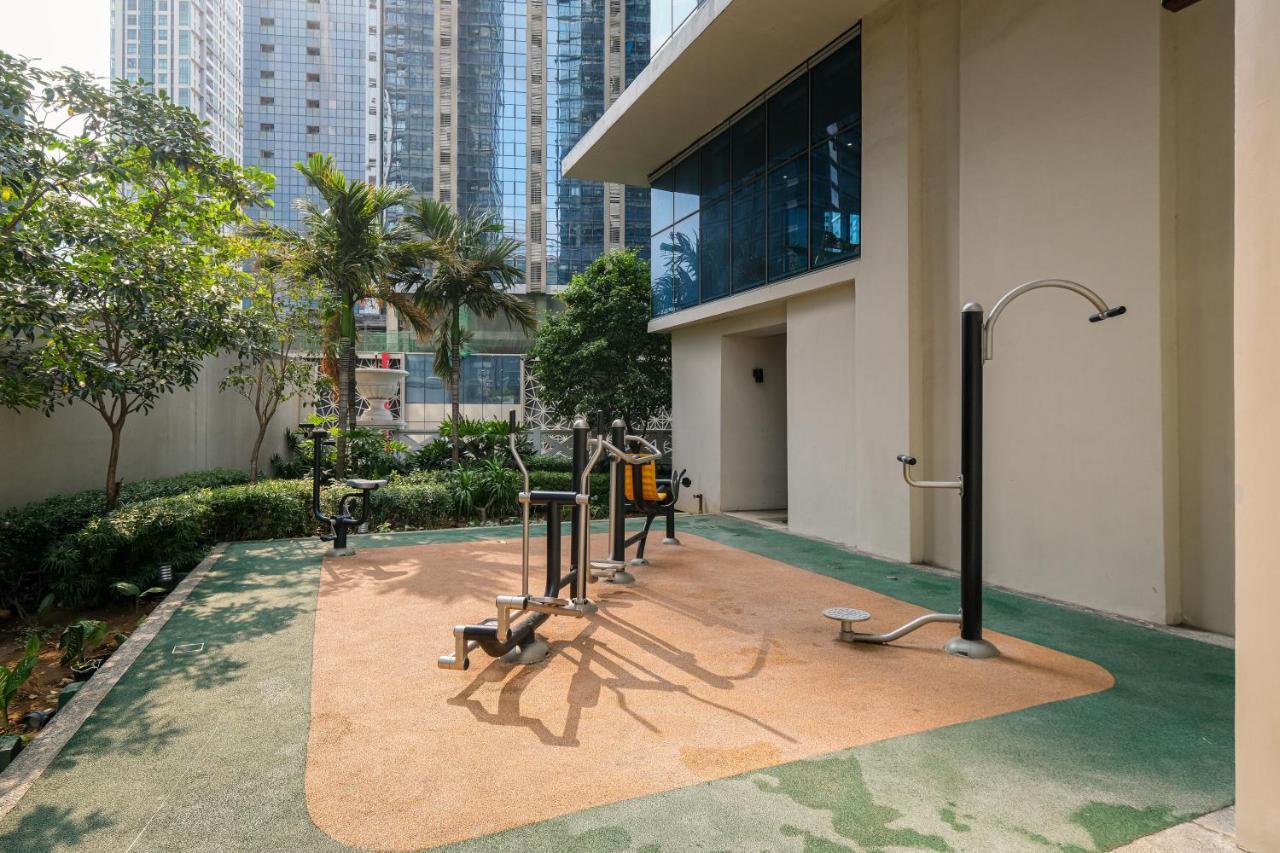 Cityscape View 2Br In Uptown Bgc W 200Mbps Wifi Taguig Bagian luar foto